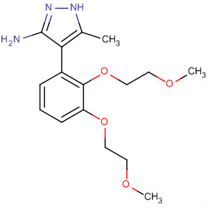 4-(2,3-Bis{[2-(methyloxy)ethyl]oxy}phenyl)-3-methyl-1h-pyrazol-5-amine Structure,838856-07-8Structure