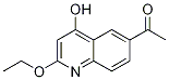 1-(2-Ethoxy-4-hydroxyquinolin-6-yl)ethanone Structure,83938-90-3Structure