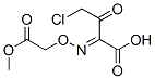 2-Methoxycarbonylmethoxyimino-4-chloro-3-oxobutyric acid Structure,84080-70-6Structure