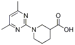 1-(4,6-Dimethylpyrimidin-2-yl)piperidine-3-carboxylic acid Structure,841222-87-5Structure