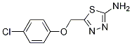 1,3,4-Thiadiazol-2-amine, 5-[(4-chlorophenoxy)methyl]- Structure,84138-73-8Structure