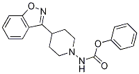 3-(4-哌啶基)-1,2-苯异噁唑 n-氨基甲酸苯酯结构式_84163-21-3结构式