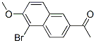 2-Aceryl-5-Bromo-6-Methoxynaphthalene Structure,84167-74-8Structure