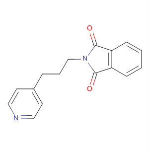 2-(3-(吡啶-4-基)丙基)异吲哚啉-1,3-二酮结构式_84200-08-8结构式