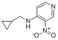 4-(Cyclopropylmethylamino)-3-nitropyridine Structure,842143-89-9Structure