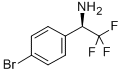 (R)-1-(4-溴-苯基)-2,2,2-三氟-乙胺结构式_843608-53-7结构式