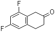 6,8-Difluoro-2-tetralone Structure,843644-23-5Structure