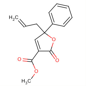 2,5-Dihydro-2-oxo-5-phenyl-5-(2-propenyl)-3-furancarboxylic acid, methyl ester Structure,844437-52-1Structure