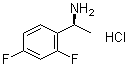 (S)-1-(2,4-difluorophenyl)ethanamine-hcl Structure,844647-37-6Structure