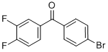 4-Bromo-3,4-difluorobenzophenone Structure,844878-99-5Structure