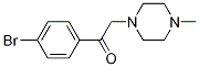 1-(4-Bromophenyl)-2-(4-methylpiperazin-1-yl)ethanone Structure,845289-18-1Structure