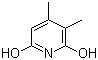 2,6-二羟基-3,4-二甲基吡啶结构式_84540-47-6结构式