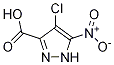 4-Chloro-5-nitro-1h-pyrazole-3-carboxylic acid Structure,84547-92-2Structure