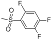 1,2,4-Trifluoro-5-(methylsulfonyl)benzene Structure,845616-49-1Structure