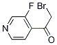 2-Bromo-1-(3-fluoro-4-pyridinyl)ethanone Structure,845714-10-5Structure