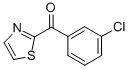 2-(3-Chlorobenzoyl)thiazole Structure,845781-29-5Structure