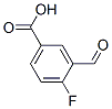 4-Fluoro-3-formyl-benzoic acid Structure,845885-90-7Structure