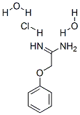 2-苯氧基盐酸乙脒盐酸盐二水合物结构式_845885-95-2结构式