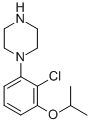 1-[2-Chloro-3-(1-methylethoxy)phenyl]piperazine Structure,846031-63-8Structure