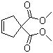 3-环戊烯-1,1-二甲酸二甲酯结构式_84646-68-4结构式