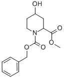 (2S,4r)-1-benzyl 2-methyl 4-hydroxypiperidine-1,2-dicarboxylate Structure,847029-99-6Structure