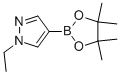 1-Ethyl-1H-pyrazole-4-boronic acid, pinacol ester Structure,847818-70-6Structure