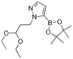 1-(3,3-二乙氧基丙基)-5-(4,4,5,5-四甲基-1,3,2-二噁硼烷-2-基)-1H-吡唑结构式_847818-78-4结构式