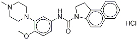 1,2-Dihydro-n-[4-methoxy-3-(4-methyl-1-piperazinyl)phenyl]-3h-benz[e]indole-3-carboxamide hydrochloride Structure,847871-78-7Structure