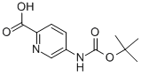 5-Boc-amino-2-pyridinecarboxylic acid Structure,848308-47-4Structure