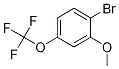 1-Bromo-2-methoxy-4-(trifluoromethoxy)benzene Structure,848360-85-0Structure