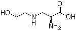 3-(N-Ethanolamino)-L-alanine Structure