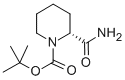 1-Piperidinecarboxylic acid, 2-(aminocarbonyl)-, 1,1-dimethylethyl ester, (2R)- Structure,848488-91-5Structure