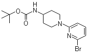 Tert-butyl 1-(6-bromopyridin-2-yl)piperidin-4-ylcarbamate Structure,848500-12-9Structure