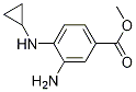 Methyl3-amino-4-(cyclopropylamino)benzoate Structure,848819-84-1Structure