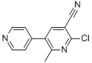 6-Chloro-2-methyl-3,4-bipyridine-5-carbonitrile Structure,84884-31-1Structure