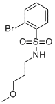 2-Bromo-N-(3-methoxypropyl)benzenesulfonamide Structure,848906-56-9Structure