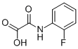 [(2-Fluorophenyl)amino](oxo)acetic acid Structure,84944-15-0Structure