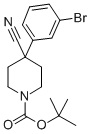 1-N-boc-4-(3-bromophenyl)-4-cyano piperidine Structure,849928-28-5Structure