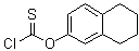 O-5,6,7,8-tetrahydro-2-naphtylthiochloroformate Structure,84995-63-1Structure