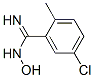 5-chloro-N-hydroxy-2-methyl-benzamidine Structure,850005-10-6Structure