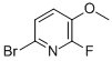 6-Bromo-2-fluoro-3-methoxypyridine Structure,850142-73-3Structure