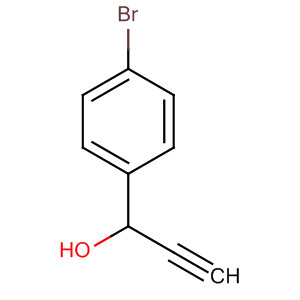 1-(4-溴苯基)-2-丙炔-1-醇結構式_85020-75-3結構式