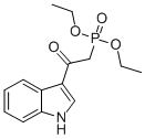 Diethyl [2-(indol-3-yl)-2-oxoethyl]phosphonate Structure,850231-86-6Structure