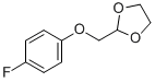 2-(4-Fluoro-phenoxymethyl)-[1,3]dioxolane Structure,850348-78-6Structure