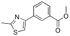 3-(2-Methyl-thiazol-4-yl)-benzoic acid methyl ester Structure,850375-07-4Structure