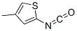 4-Methyl 2-thienyl isocyanate Structure,850375-10-9Structure