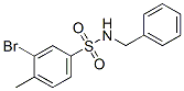 N-Benzyl 3-bromo-4-methylbenzenesulfonamide Structure,850429-67-3Structure