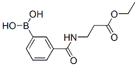 3-(3-Ethoxy-3-oxopropylcarbamoyl)phenylboronic acid Structure,850567-28-1Structure