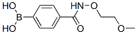 4-[(2-Methoxy-ethoxy)aminocarbonyl]benzeneboronic acid Structure,850568-24-0Structure