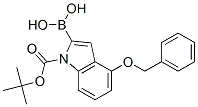 4-Benzyloxy-1-tert-butoxycarbonylindole-2-boronic acid Structure,850568-52-4Structure